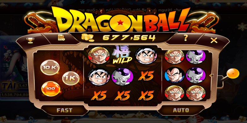 Dragon Ball - Quay Hũ Hăng Say Trúng Ngay Jackpot Khủng